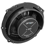 OPTION V-200 – Haut-parleurs 20 cm Plug & Play pour véhicules VAG VW Transporter T5 & T6 OPTION