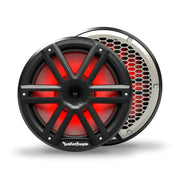 ROCKFORD M2-10HB – Haut-parleurs marins coaxiaux 25 cm Color Optix™ – 300W RMS – 4 Ohms – Version noire Rockford