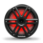 ROCKFORD M2-10HB – Haut-parleurs marins coaxiaux 25 cm Color Optix™ – 300W RMS – 4 Ohms – Version noire Rockford