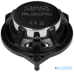 MUSWAY CSM42X - Haut-Parleurs Coaxiaux 10 cm pour Mercedes-Benz - Multison