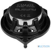 MUSWAY CSM42X - Haut-Parleurs Coaxiaux 10 cm pour Mercedes-Benz - Multison