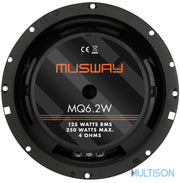MUSWAY MQ6.2W – Woofer 16,5 cm, 125W RMS, 250W MAX - Multison