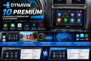 Dynavin 10 Premium – La nouvelle génération d’autoradios Android 14 haute performance Multison
