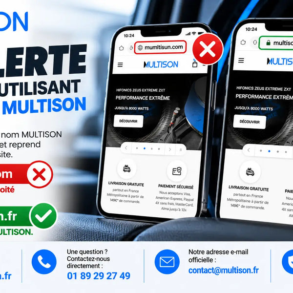 ⚠️ Alerte : un faux site utilise l’identité de MULTISON Multison