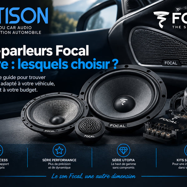 Haut parleurs Focal voiture : lesquels choisir ?