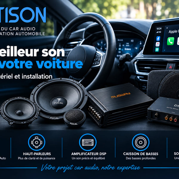 Multison : spécialiste du car audio et de l'intégration automobile