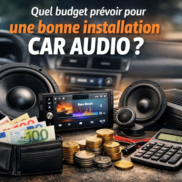 Quel budget prévoir pour une installation car audio ? Guide complet Multison