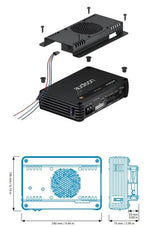AUDISON AFM CLK – Kit de refroidissement avec support et ventilateur pour amplificateurs Forza Max AUDISON