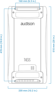 Audison Thesis TH Uno – Amplificateur Mono Classe A – 1500 W RMS – 1 x 2300 W @ 1Ω AUDISON