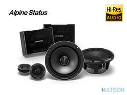 Alpine HDZ-65C - Haut-parleurs 16.5 cm 100 W RMS Hi-Res à 2 voies Alpine