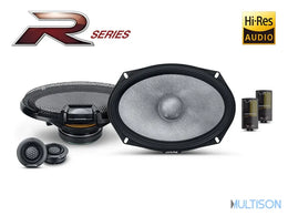 Alpine R2-S69C - Haut-Parleurs elliptique 16x24 cm 300 Watts Alpine