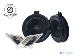 Alpine SPC-106CRA2 - Système d'enceintes avant 16,5 cm pour Volkswagen Crafter 2 Alpine