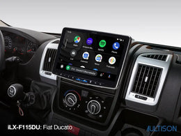 Alpine iLX-F115DU - Autoradio 11 Pouces CarPlay Fiat Ducato Citroën Jumper Peugeot Boxer Alpine