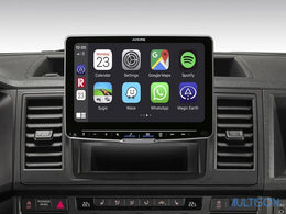 Alpine iLX-F905T6 - Autoradio 9 Pouces Apple CarPlay sans fil Volkswagen T6 Alpine