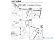 Alpine KAE-242DA - Antenne amplifiée DAB / DAB+ / DMB Alpine