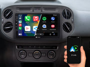 DYNAVIN D10-83B Premium – Autoradio Android 9 pouces pour VW Tiguan et Golf 5 Plus avec CarPlay sans fil DYNAVIN