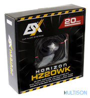 ESX HZ20WK - Kit de Câblage pour Amplificateur 20 mm² 5 mètres ESX
