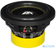 ESX QXE10D2 - Subwoofer Compact 25 cm à Double Bobine Mobile ESX