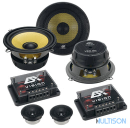 ESX VE5.2C - Kit Haut-Parleurs 130 mm Composés 2 Voies Haute Performance ESX