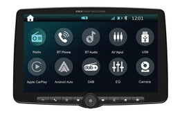ESX VMX1201DAB – Autoradio 1-DIN 12 pouces avec CarPlay, Android Auto et DAB+ ESX