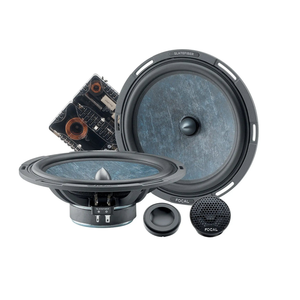 FOCAL 200 SF – Kit éclaté 2 voies 20 cm Slatefiber 80 W RMS - – Multison.fr