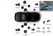 FOCAL ACTIVE 6.2 – Kit Audio Amplifié BMW Série 1 F21 3 portes Focal
