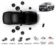 FOCAL INSIDE FORD RANGER 3 SUPER CAB POWERED 6.2 – Kit Audio Premium Focal