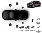 FOCAL INSIDE Peugeot 208 5P ACTIVE 6.0 – Kits avant + arrière + amplificateur Focal