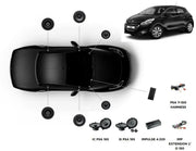 FOCAL INSIDE Peugeot 208 ACTIVE 6.0 – Kits avant + arrière + ampli Focal
