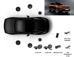 FOCAL INSIDE Peugeot 3008 II ACTIVE 6.0 – Kits avant + arrière + amplificateur Focal