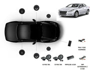 FOCAL INSIDE Peugeot 508 ACTIVE 8.0 – Haut-parleurs + Amplificateur – 2010 à 2019 Focal