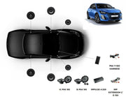 FOCAL INSIDE Peugeot e-208 II ACTIVE 6.0 – Kits avant + arrière + amplificateur Focal