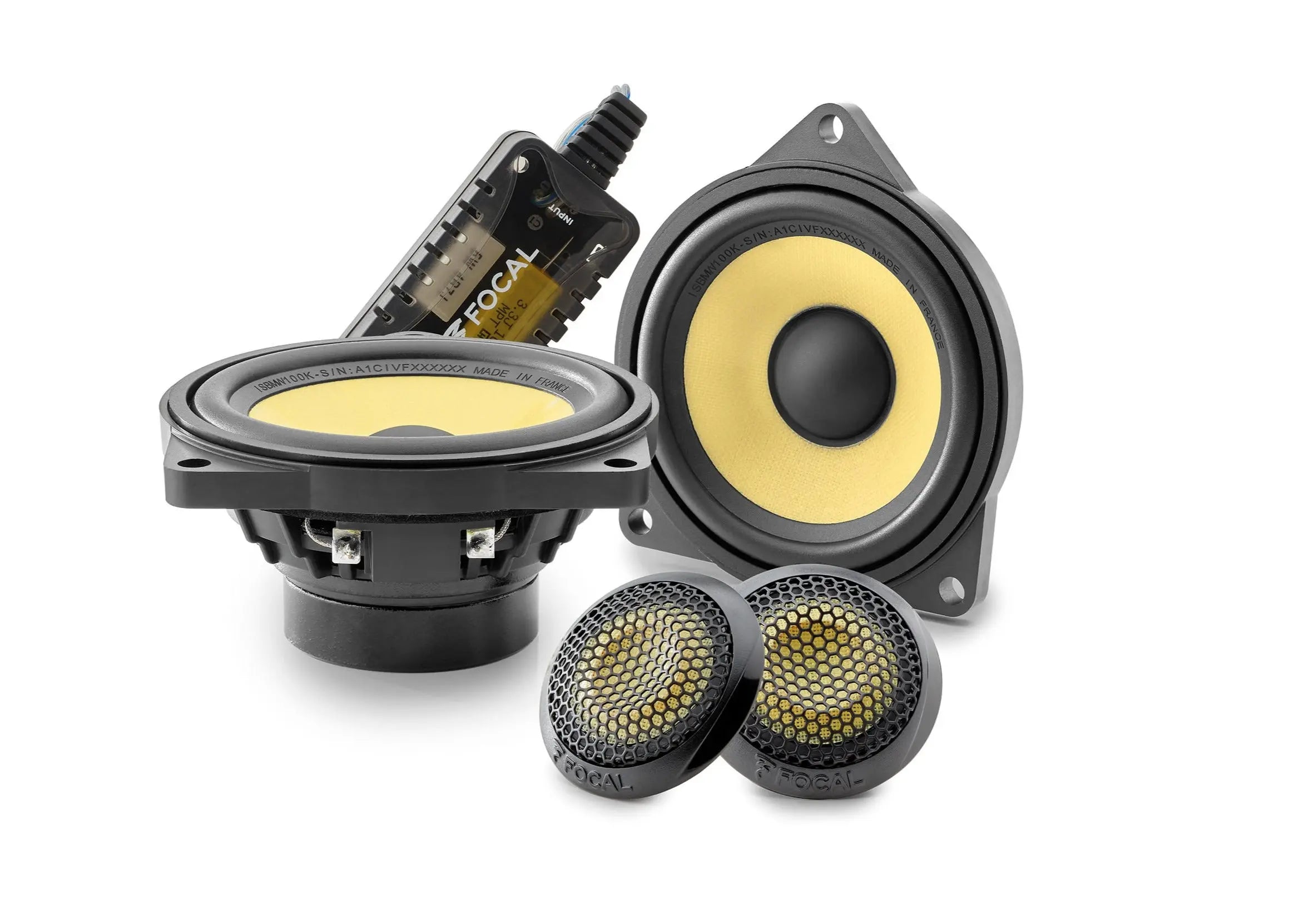 FOCAL IS BMW 100K – 2-Way Separate Kit 100 mm – K2 Power Series