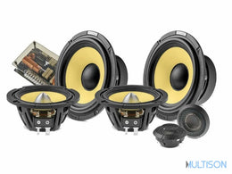 Focal ES165KX3E - Kit Coaxial 3 Voies 16,5 cm 120 Watts Rms Focal