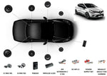 Focal Inside Renault Clio 4 POWERED 6.1 – Kits avant + arrière + Subwoofer + Amplificateur Focal