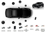 Focal Inside Renault Kadjar POWERED 6.1 – Kits avant + arrière + Subwoofer + Amplificateur Focal