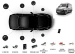 Focal Inside Renault Master 3 POWERED 6.1 – Kits avant + arrière + Subwoofer + Amplificateur Focal