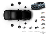 Focal Inside Renault Megane 4 ACTIVE 8.0 – Pack audio complet avec amplificateur Focal