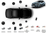 Focal Inside Renault Megane 4 RS POWERED 8.1 – Système audio premium avec subwoofer et amplificateur Focal