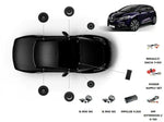 Focal Inside Renault Scenic 4 ACTIVE 8.0 – Kits avant + arrière + Amplificateur Focal
