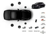 Focal Inside Renault Talisman ACTIVE 8.0 – Kits avant + arrière + Amplificateur Focal