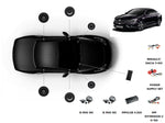 Focal Inside Renault Talisman ACTIVE 8.0 – Kits avant + arrière + Amplificateur Focal