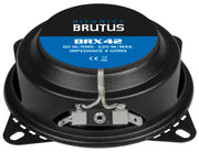 HIFONICS BRX42 - Haut-Parleurs Coaxiaux 10 cm 60 Watts RMS HIFONICS