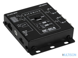 HIFONICS HF-SC4 - Convertisseur Haut Niveau / Bas Niveau 4 Canaux HIFONICS