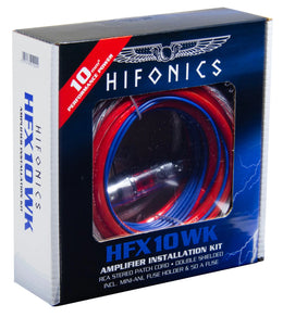 HIFONICS HFX10WK - Kit de Câblage Performance pour Amplificateur HIFONICS