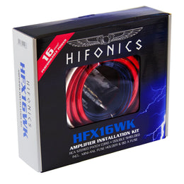 HIFONICS HFX16WK - Kit de Câblage Premium pour Amplificateur HIFONICS