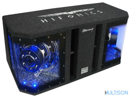 HIFONICS MR10DUAL - Caisson de Basses Bandpass Dual 2 x 25 cm 800 Watts RMS HIFONICS