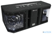 HIFONICS MR10DUAL - Caisson de Basses Bandpass Dual 2 x 25 cm 800 Watts RMS HIFONICS