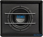 HIFONICS TS200R - Caisson de Basses Passif 20 cm Bass-Reflex 200 Watts RMS HIFONICS