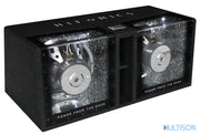HIFONICS ZRX12DUAL - Caisson Bandpass Double 2 x 30 cm 1000 Watts RMS HIFONICS